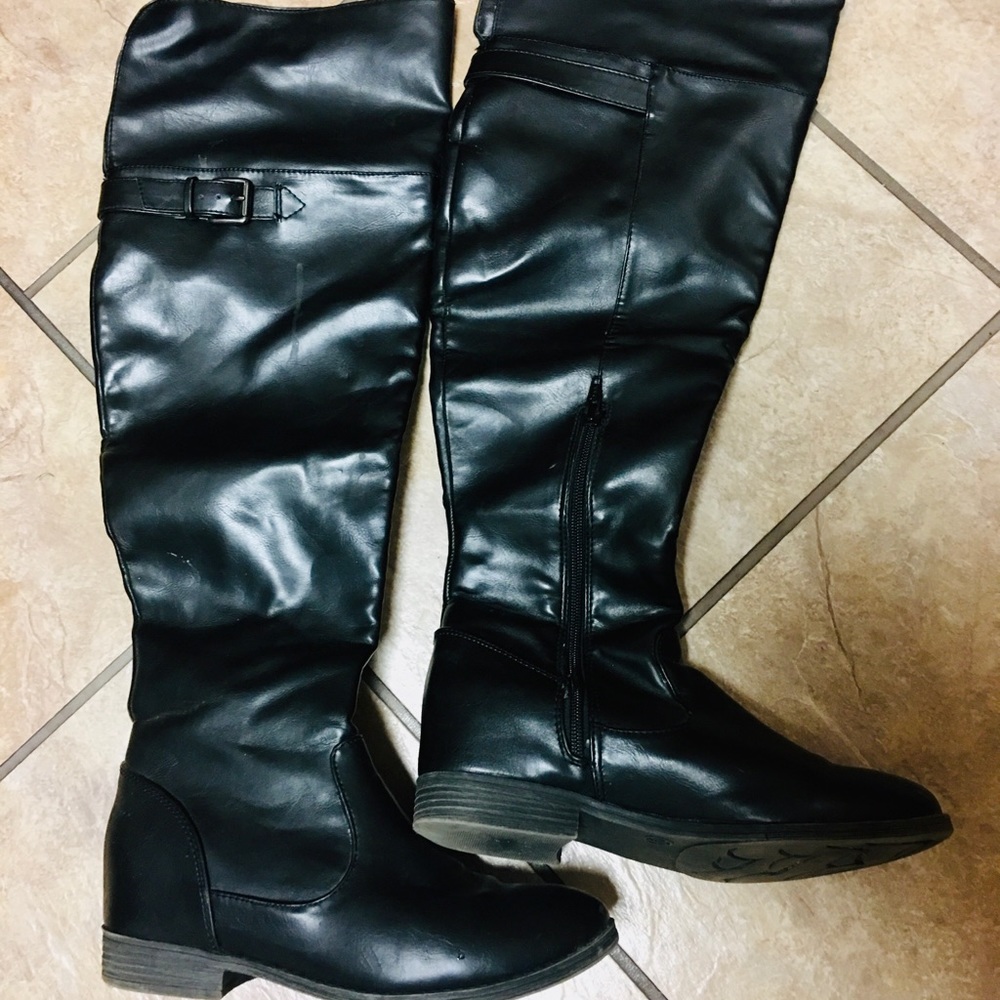 Over the knee boots